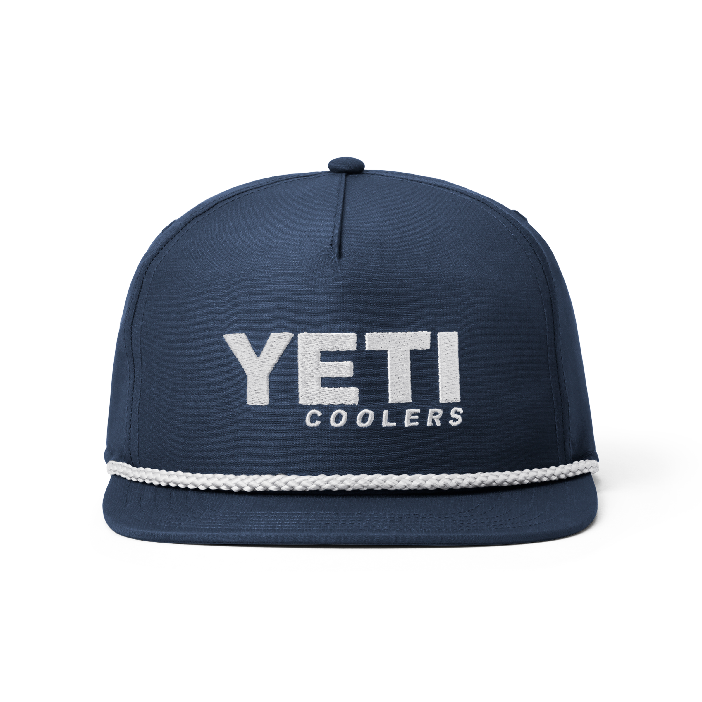 Flat Brim Rope Hat