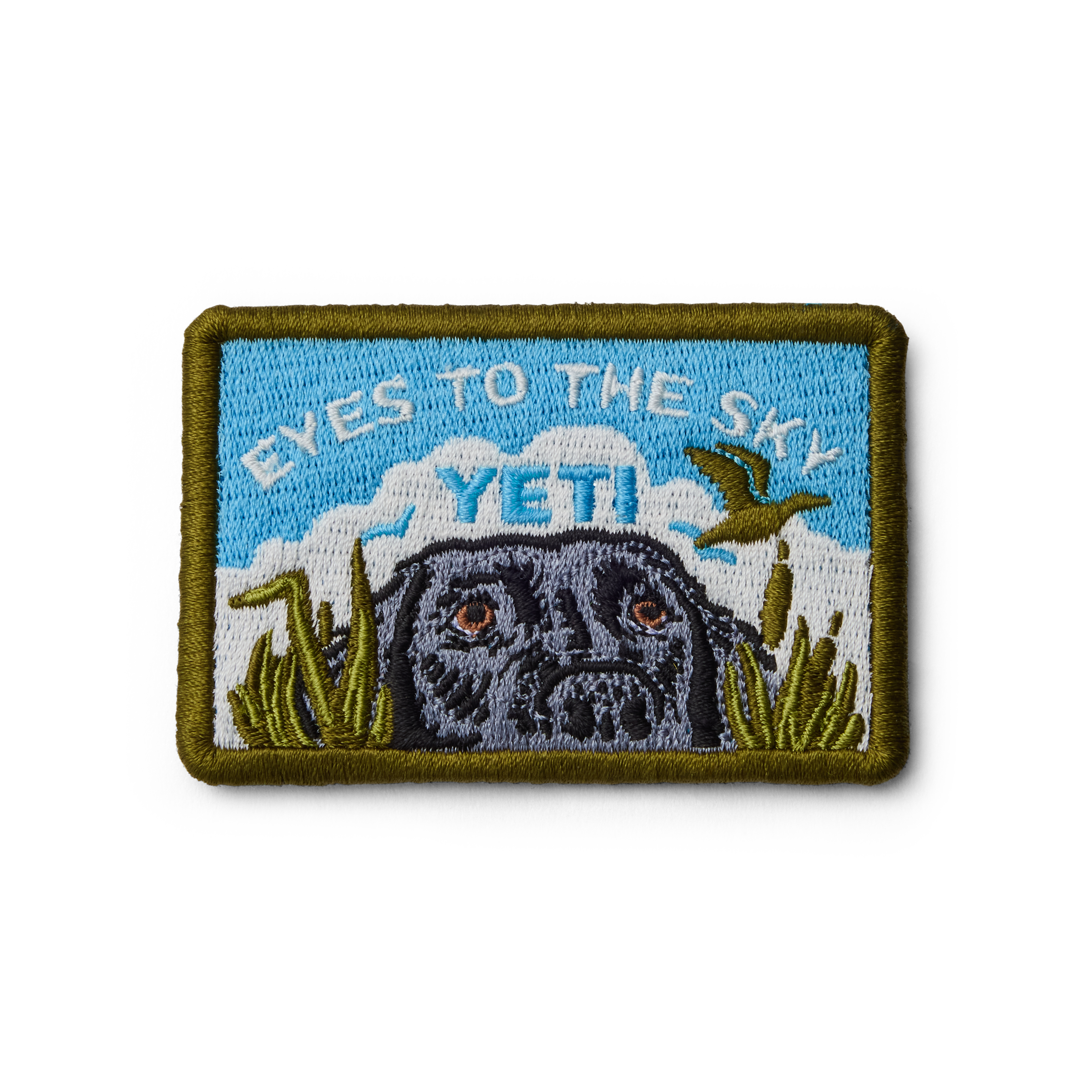 YETI Eyes to the Sky Patch Blue