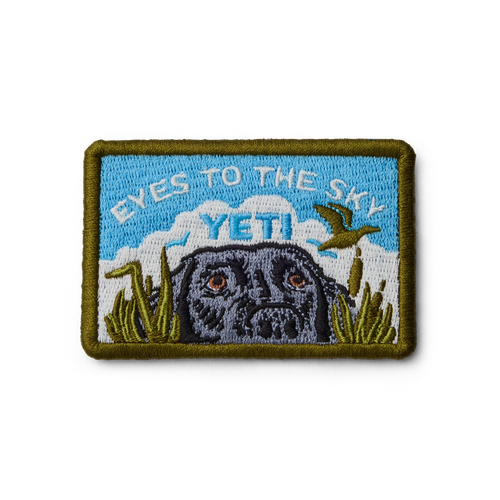 YETI Eyes to the Sky Patch Blue