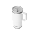 YETI Rambler® 20 oz (591 ml) Travel Straw Mug White