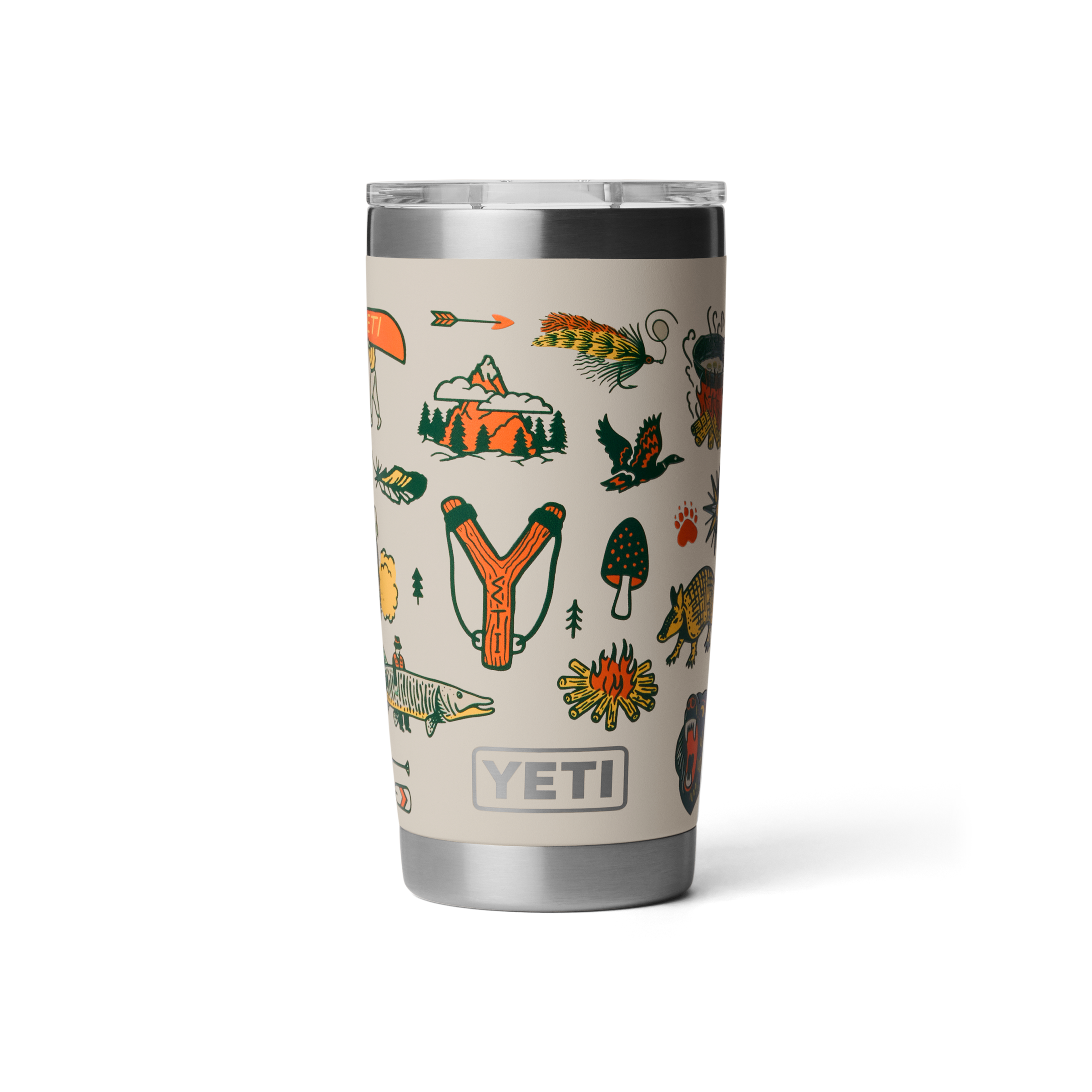 YETI Rambler® 20 oz (591 ml) Tumbler Cape Summer Camp