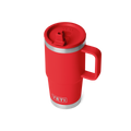 YETI Rambler® 20 oz (591 ml) Travel Straw Mug Rescue Red