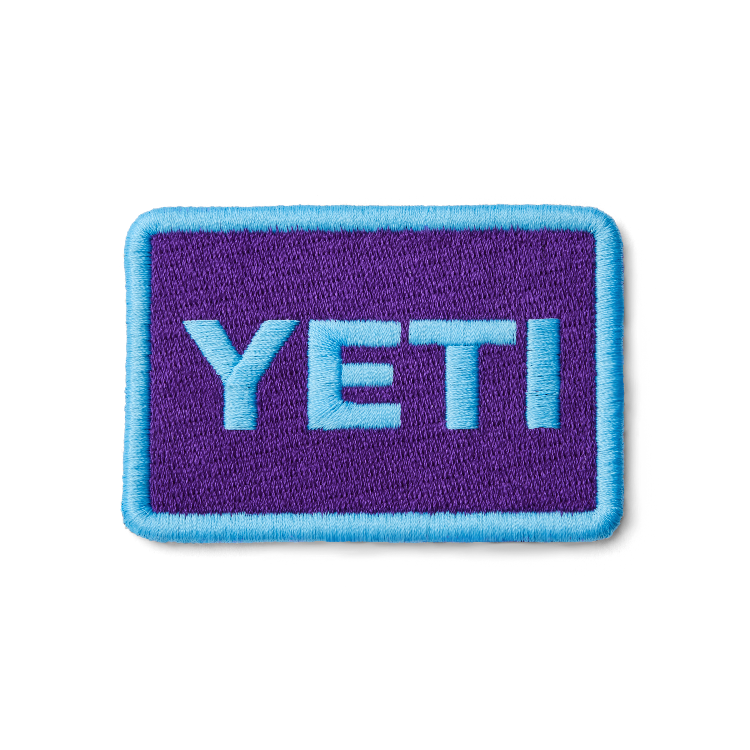 YETI Logo Bage Patch Pace Purple