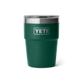 YETI Rambler® 16 oz (473 ml) Stackable Cup Black Forest Green