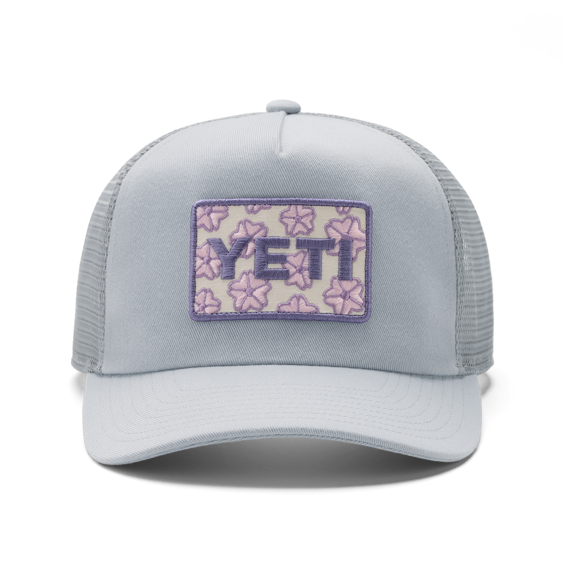 YETIYETI™ Cherry Blossom Trucker Hat Grey